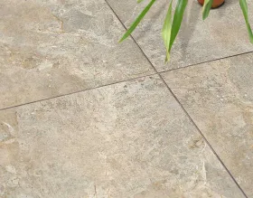 Keramik-Terrassenplatten EMPEROR Moios Brown · braun-grau