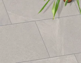 Keramik-Terrassenplatten EMPEROR Moranda Light · hellgrau