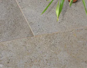 Keramik-Terrassenplatten EMPEROR Silver Sun · grau-beige