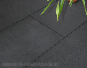 Keramik-Terrassenplatten EMPEROR Nero Maracana 80x40x2