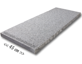 Mauerwerksabdeckung G603 Granit 100x45x4cm