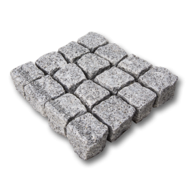 Pflastersteine, Porto Granit (grau), 4 x 6 cm