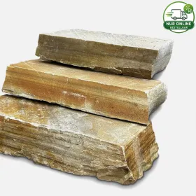 Stufenplatten LIMERICK GOLD, gold-gelb-gemischt