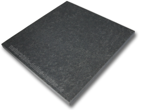 Terrassenplatte Basalt schwarz, 60 x 60 cm
