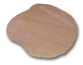 Trittplatte/Trittstein Modak-Sandstein herbstfarben, polygonal