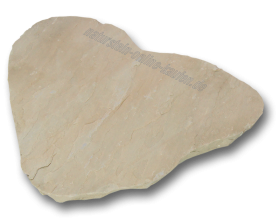 Trittstein Modak-Sandstein beige | naturstein-online-kaufen.de