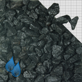 Ziersplitt Basalt, schwarz | naturstein-online-kaufen.de
