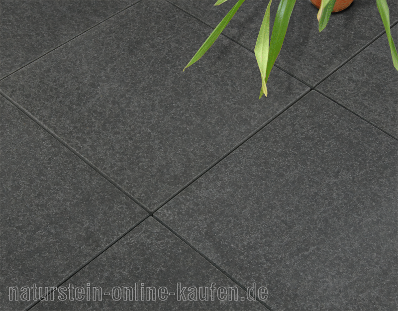 Terrassenplatten Granit hell grau, 60 x 40 x 3 cm