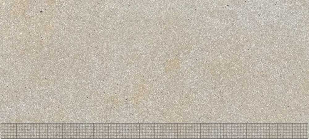 ORELLO CREMA rotationsgestrahlt & gebürstet